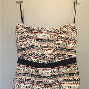 THE LIMITED DRESS~ZIP UP~PINK TRIBAL~RETAIL $108